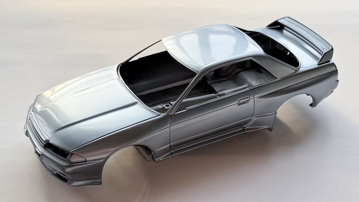 タミヤ NISMO R32 GT-R CRS ボディカラーはClubman Race Spec特有の