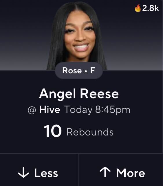 Rebounds
Mebounds
Shebounds 

AR5 is back in Unrivaled 🌹