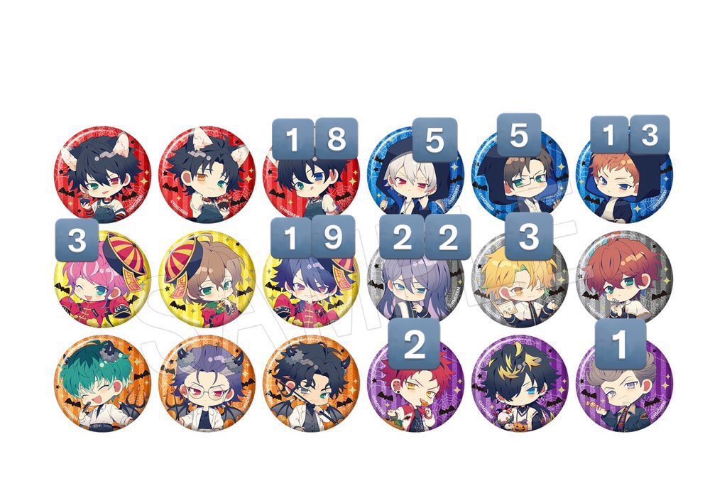 交換譲渡】ヒプマイ ヒプノシスマイク マルイ 缶バッジ 譲→もちころ