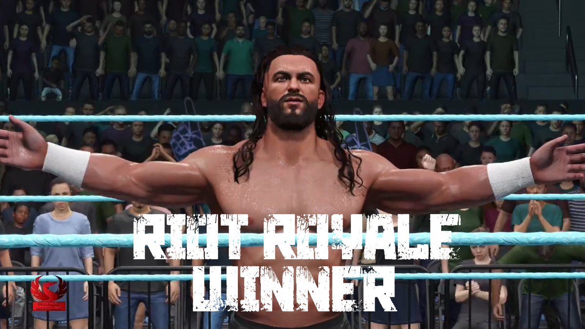 SWEWrestling2K's tweet photo. TYSON PINEWOOD DOES IT!!!! TYSON PINEWOOD WINS THE RIOT ROYALE!!! HE ENTERS NUMBER 30 AND ELIMINATES THE PINNACLE LAST!! THE MOST INFORM WRESTLER IN P!W NOW HAS A SHOT AT BOTH WORLD TITLES. RIOT ROYALE GIVES HIM WHC &amp; HIS INSANE RUN OF FORM GOT HIM AN EMBERS SHOT! #PW2KRiotRoyale https://t.co/Hlk7NOEFw9