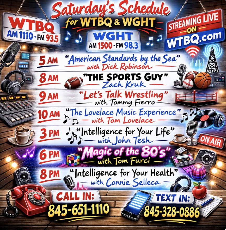 WTBQ Radio and WGHT tweet media