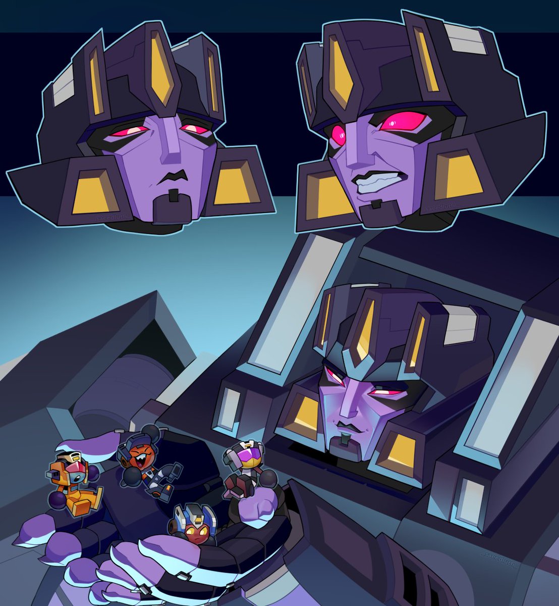 _saeedlutfi_'s tweet image. Some Motormaster appreciation ☝️
#Transformers