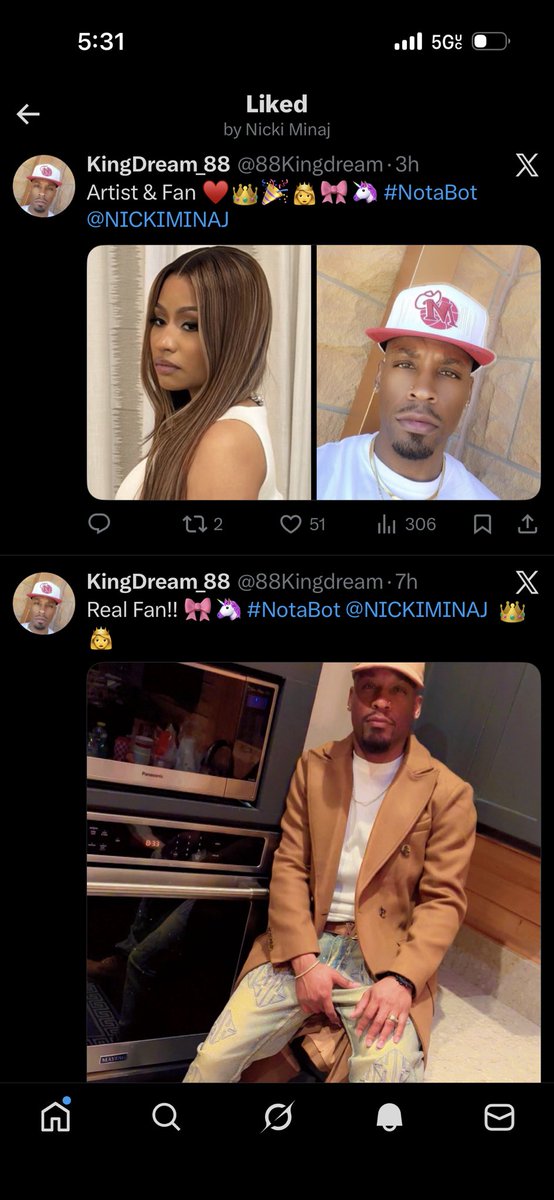 88Kingdream's tweet image. The Queen 👸 👑 the Alpha - Omega and everything in between  🎀♥️♥️ like both of my post 🔥🔥💯💯 @NICKIMINAJ  #NotABot