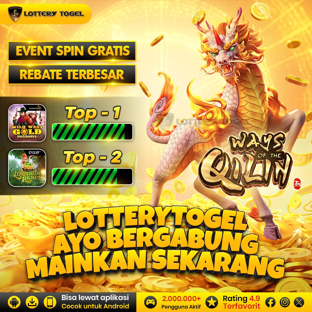 Lotterytogel Adalah Bandar Judi Togel Terbesar &amp; Terpercaya

✅ Bonus 100% Member Baru
Langsung dapat didepan

🟢 Tersedia Info Pola Games Terupdate

📲 Whatsapp Resmi = 0878-8803-0265
🌐 Link Situs = heylink.me/Lottery.togel/

#Lotterytogel
