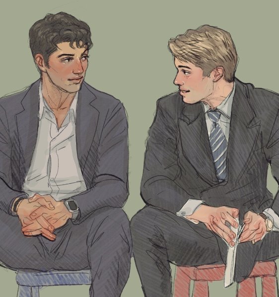 older #rwrb scene study sketch I did

The casual intimacy of a knee touch👌