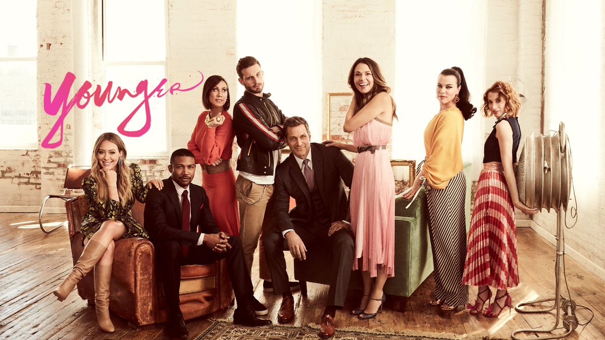 #younger

¡terminada! 
uno de mis guilty pleasures favoritos, al nivel de gossip girl y 90210, con hilary duff, 7 temporadas, episodios de 20 minutos, fresca, inverosímil, manhattan, mundo editorial... 🫶