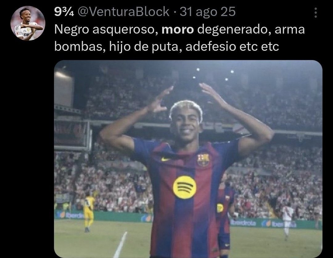 La hipocresía madridista.