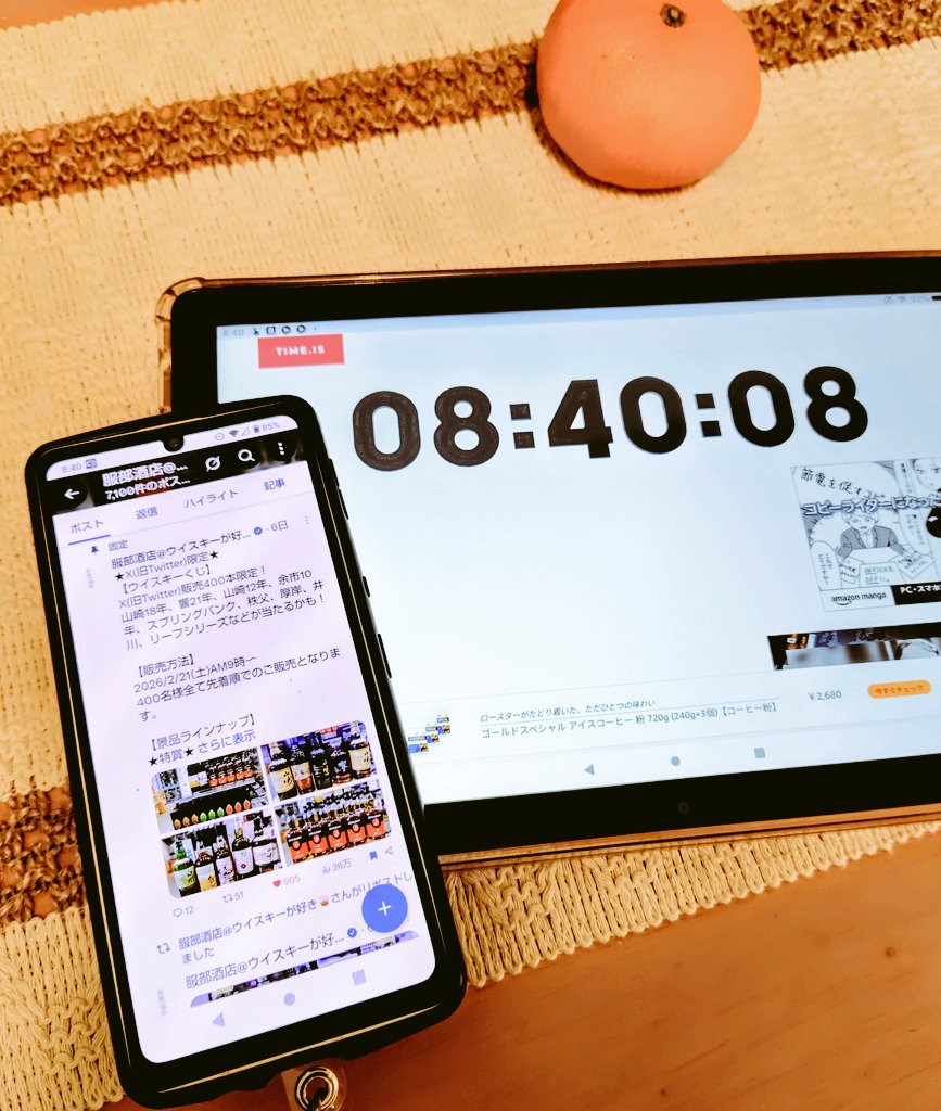 時は満ちた… あとは「09:00:00」ジャストにポチるだけの簡単なお仕事よ