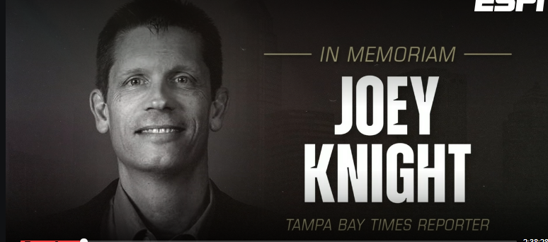 Dang. Rest In Peace Joey Knight