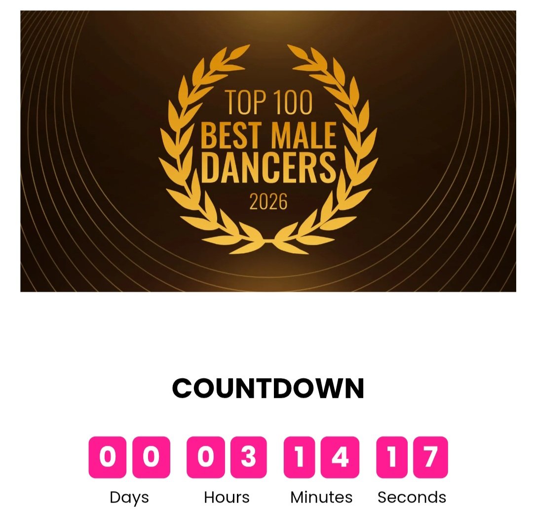 🗳 Dabeme D_Day
Top 100 Best Male Dancer
📌dabeme.com.br/top100s/

Only 3 hours land a few mins. left until voting closes. Currently we’re voting blind since the percentage results are hidden. Let’s give it everything we’ve got until the very last second.  Keep voting for Jimin