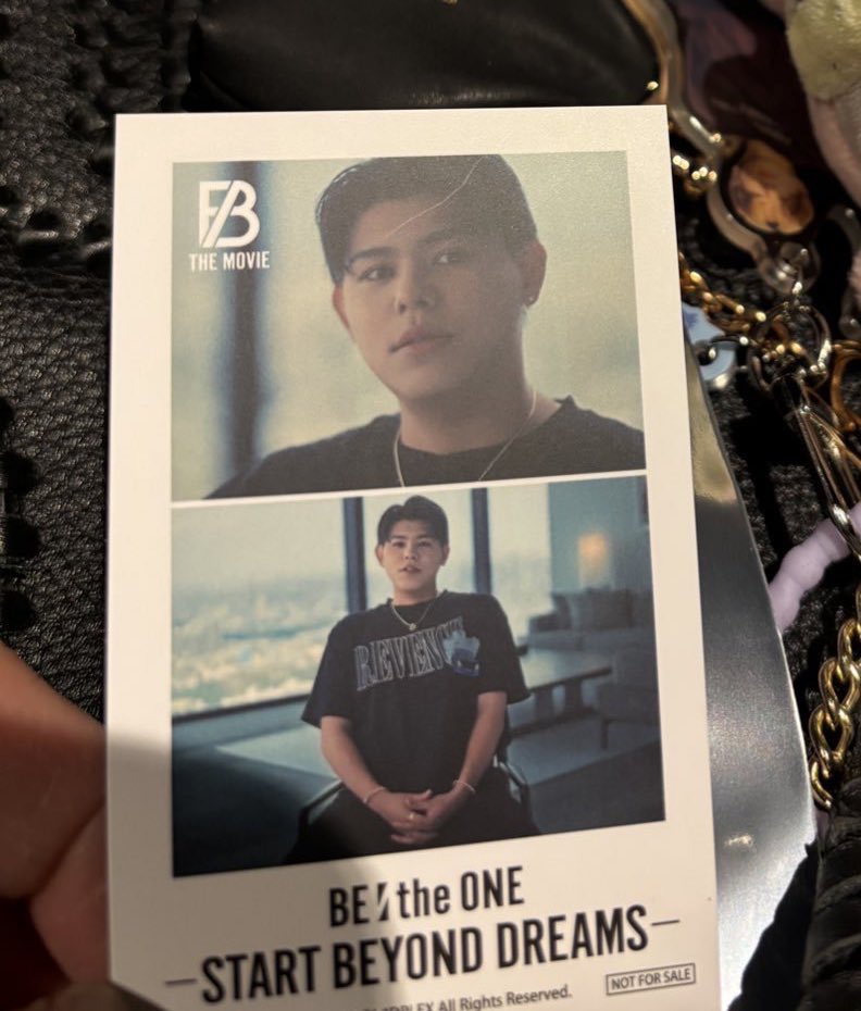 BE:the ONE -START BEYOND DREAMS- BE:FIRST 映画特典 譲: 第1弾フォト