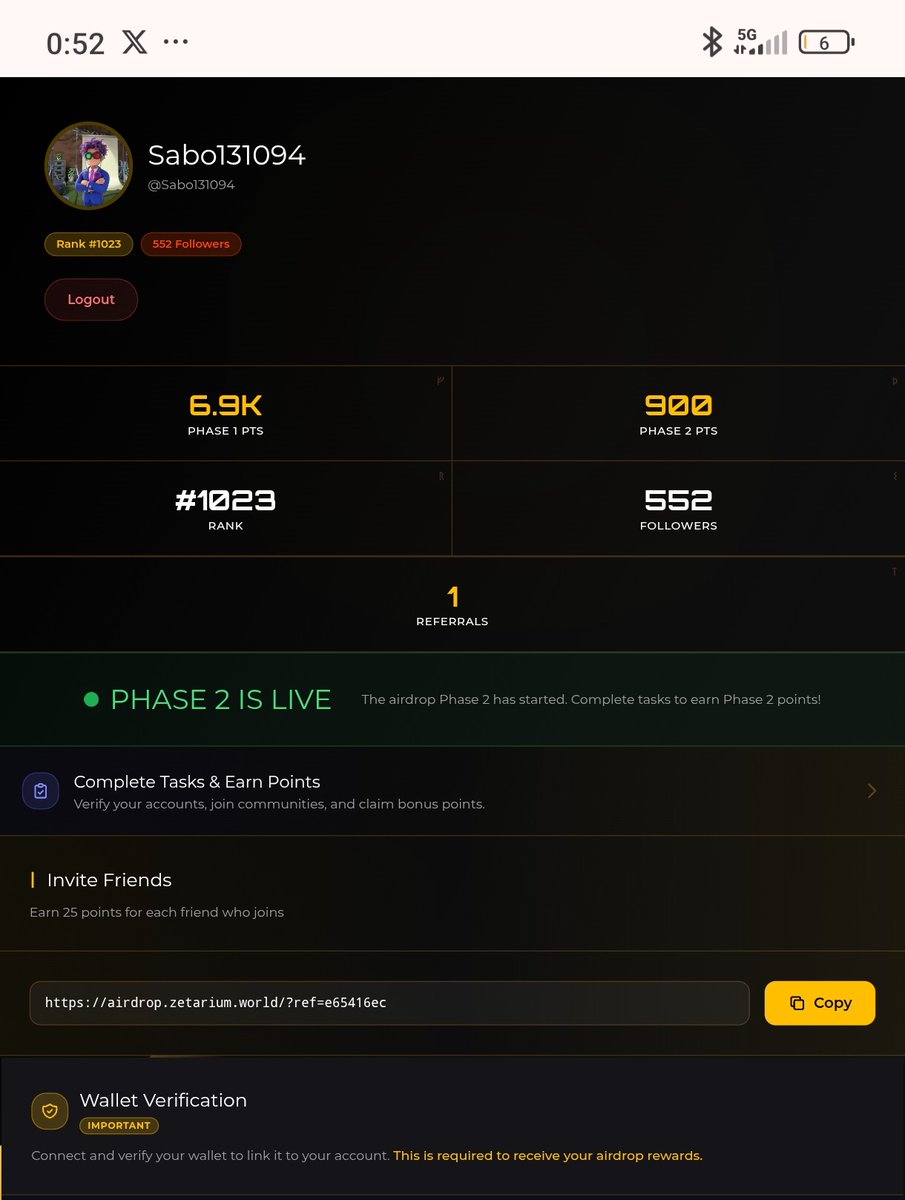 Token #ZET TGE Q1 2026, Round 2 has just begun, seize the opportunity if you gave up on Round 1. Perseverance will yield results, believe in the project. <a href="/Zetarium_/">Zetarium</a>