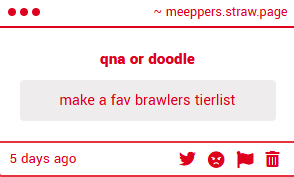i hate to break it down to you but i havent touch bralwstars for...months. im not aware of the new brawlers

but Tick is S tier