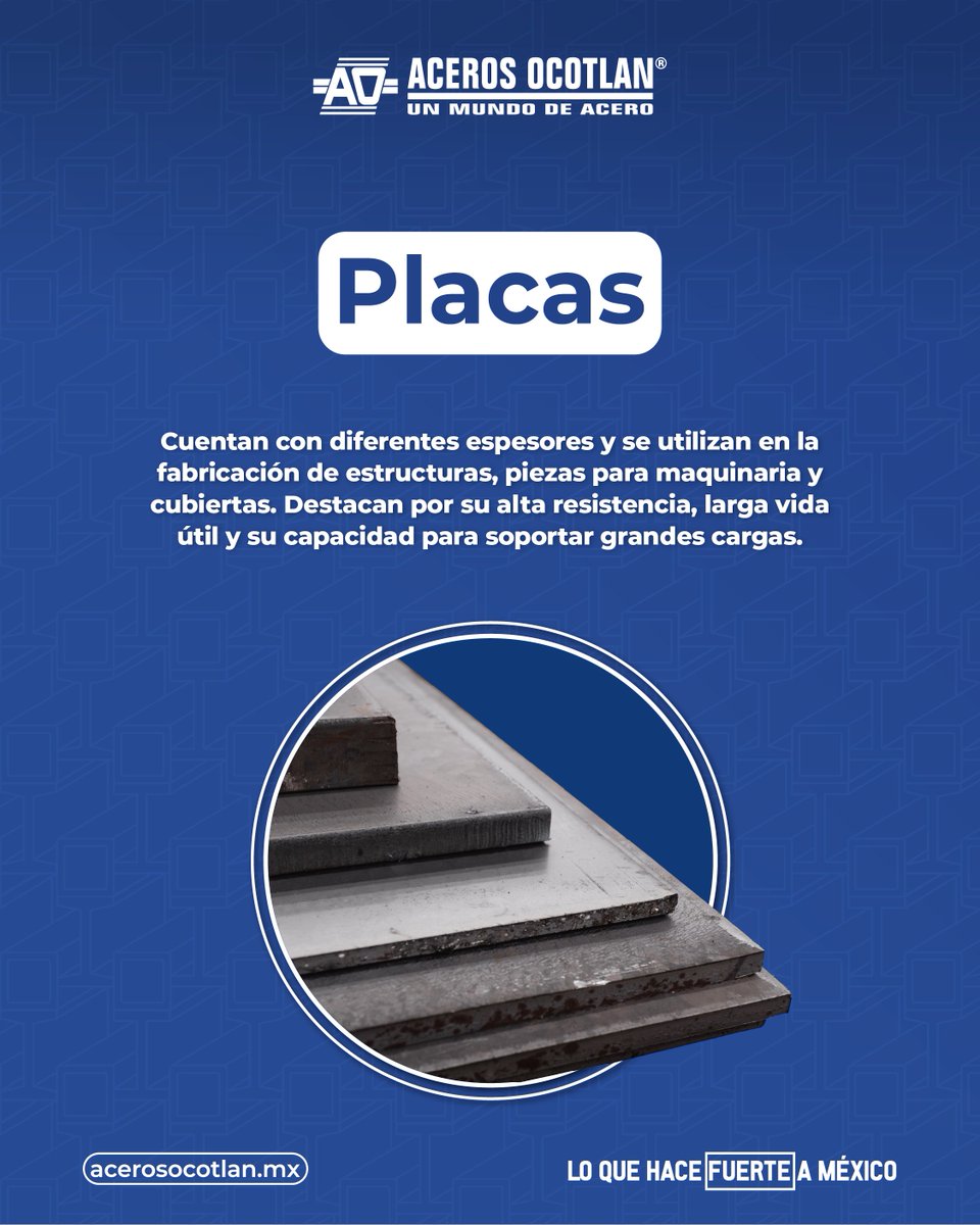 🧱⚙️ Placas de acero que lo soportan todo
Disponibles en distintos espesores, son ideales para estructuras, componentes de maquinaria y cubiertas, gracias a su resistencia, durabilidad y alto desempeño ante cargas exigentes.💪🏗️