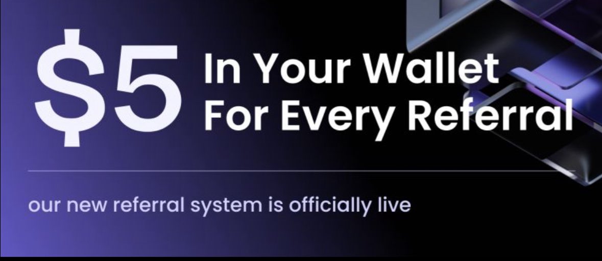 Earn $5usdt per free referral great way to trade - t.me/gotraderx_bot?…