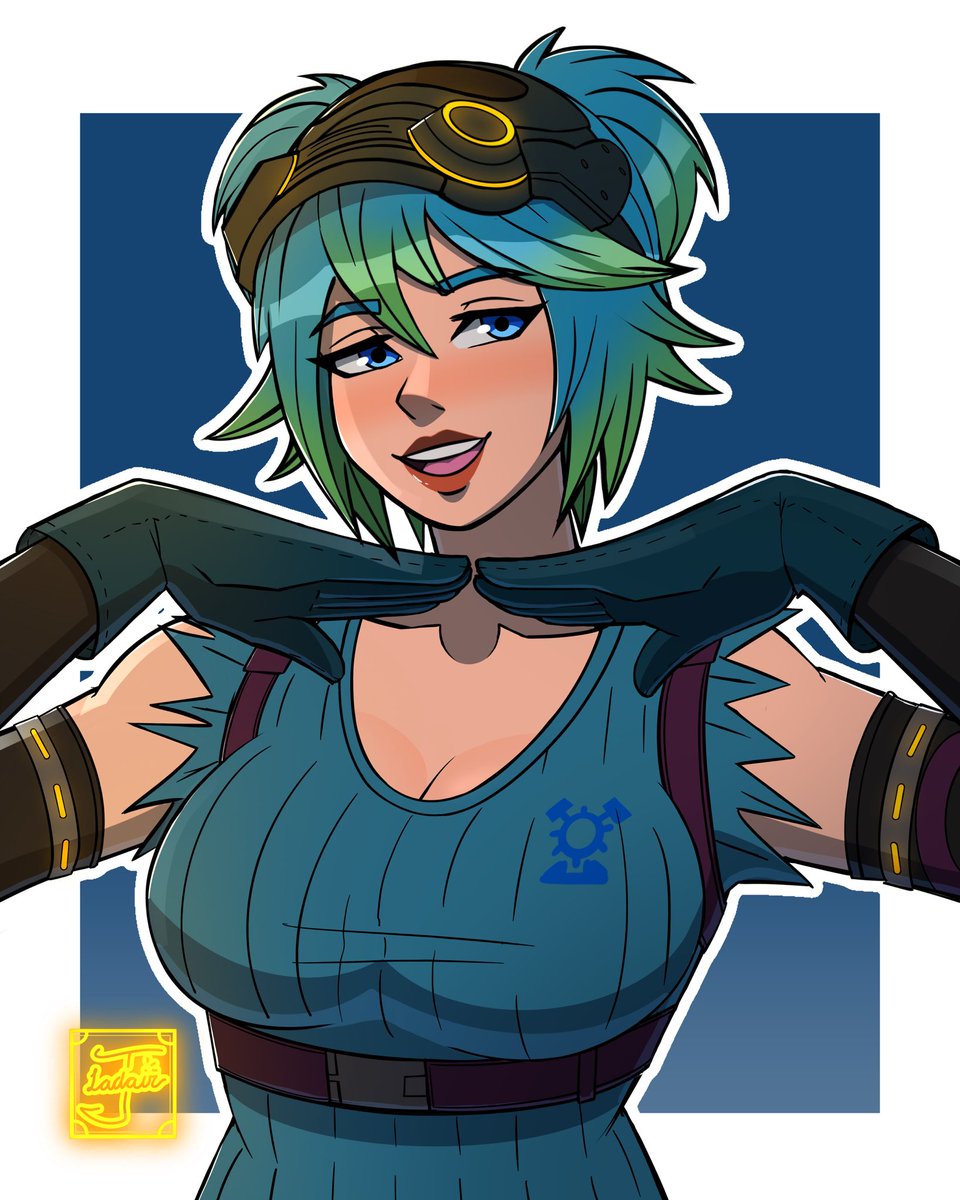 Cobalt Burn Machinist 💙🔥

#Fortnite #FortniteArt #TheMachinist