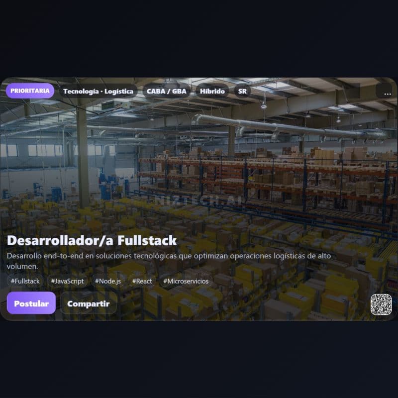 vacantesdigital's tweet photo. 🚀 Desarrollador Senior Full Stack Next.js — Remoto - Argentina — Startup Tech - Next.js, React,

https://t.co/vNeD8udrml

#VacantesDigitales #EmpleoTech #nextjs #react #nodejs #fullStackDevelop... https://t.co/fvzRPaCRhe