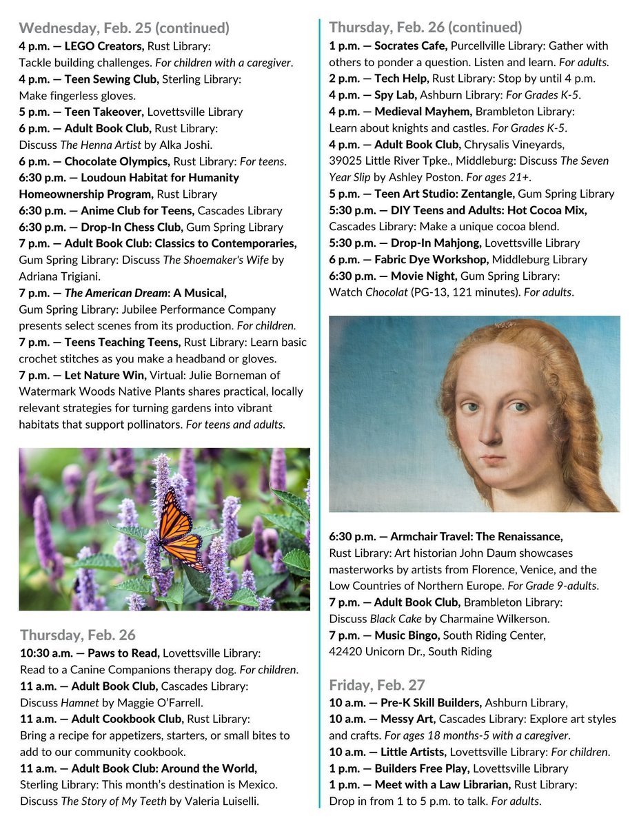 Loudoun Library tweet media