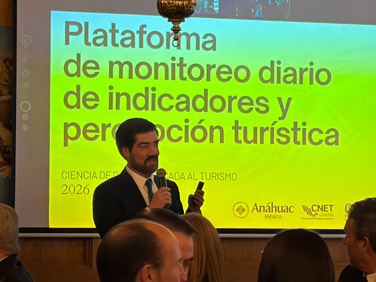 amdetur's tweet photo. Ayer se realizó la primera Asamblea del CNET bajo la presidencia de Antonio Cosío Pando, donde se presentó la agenda 2026 con enfoque en coordinación público-privada y promoción de México. Se reafirmó el trabajo para fortalecer la competitividad de la Propiedad Vacacional. https://t.co/dzFylLl41N