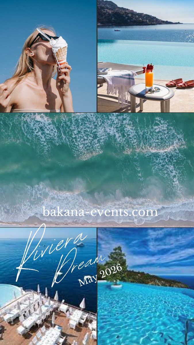 BAKANAEVENTS's tweet photo. Riviera Dream 
More informations here :
https://t.co/Ty49VZsNL7 https://t.co/OC6qDrgKcZ