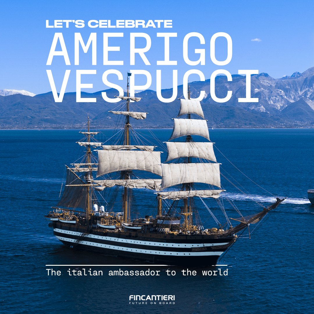 Fincantieri's tweet photo. On February 22, 1931 the Amerigo Vespucci was launched.
Since then, he has been more than just a ship. He has become a global symbol of Italian seamanship.
Built on tradition, driven by the future. https://t.co/zYFd7efjPo