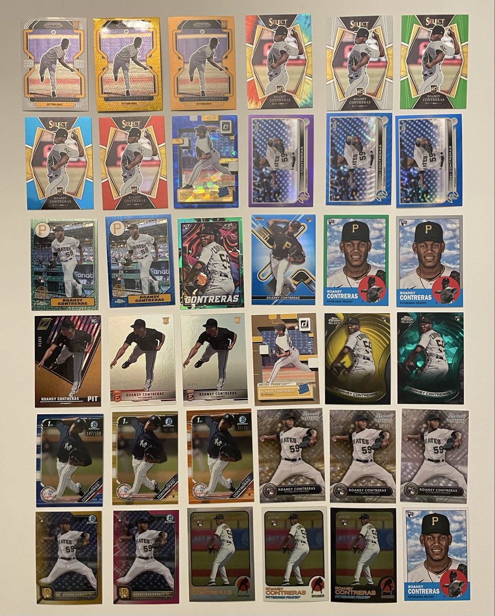 GrejdaL's tweet photo. @cardboardbst Roansy Contreras cards for sale. Everything is $8 or less with most autos being around $3 each. The more quantity you buy, the better deal you get. A lot of high end brands (NT, Immaculate, Flawless, etc.) and low numbered cards (/5, /7, /10). Let me know if you are interested. https://t.co/RRX0OLaOZw