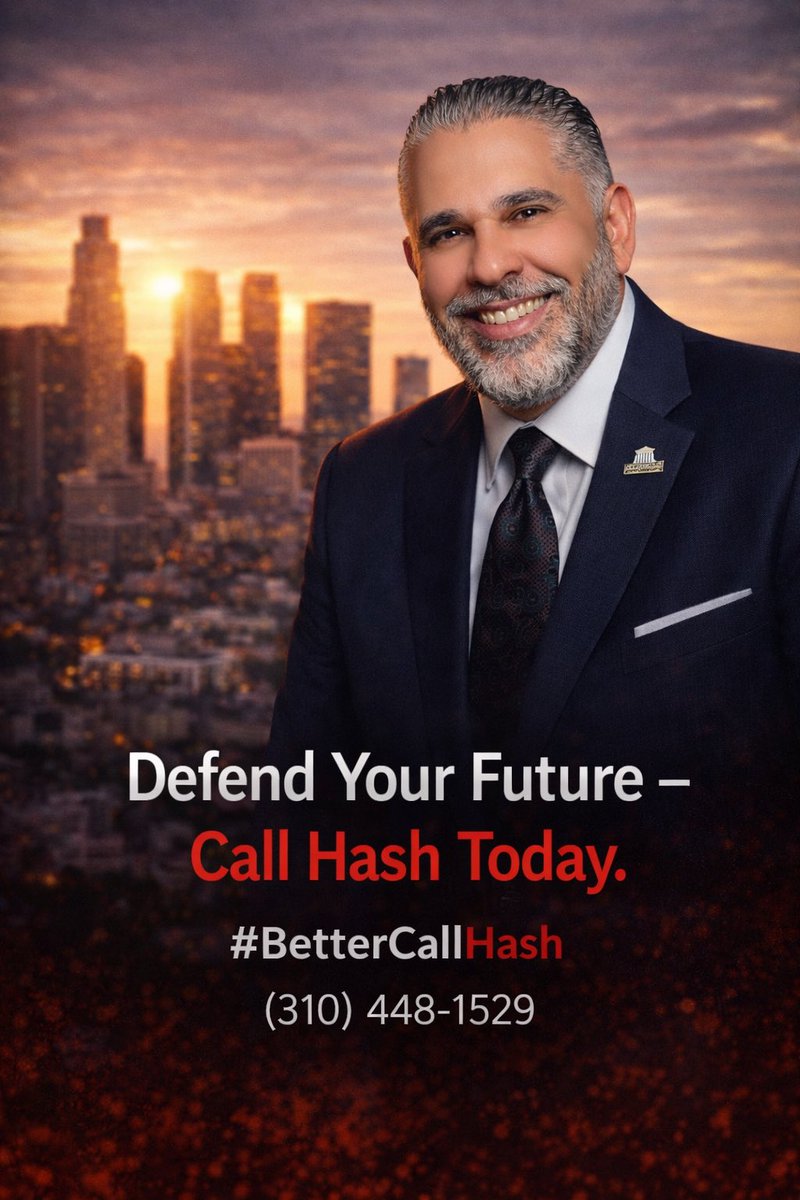 Charges don’t define you. What you do next does.
If your freedom, record, or reputation is at stake, make the right call.

#BetterCallHash #HashemiLaw #Freedom #Future #Protection