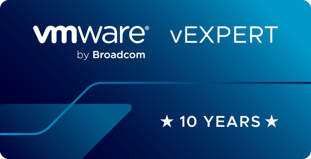 YasinAKILLI's tweet image. I am honored again to continue to be part of this elite #vExpert program for the tenth year. 

Thanks to the amazing VMware community for the support! 🙏 @vCommunityGuy @ericnipro @vExpert @VMware @Broadcom

Congrats to all #vExpert2026. "Better Together"!