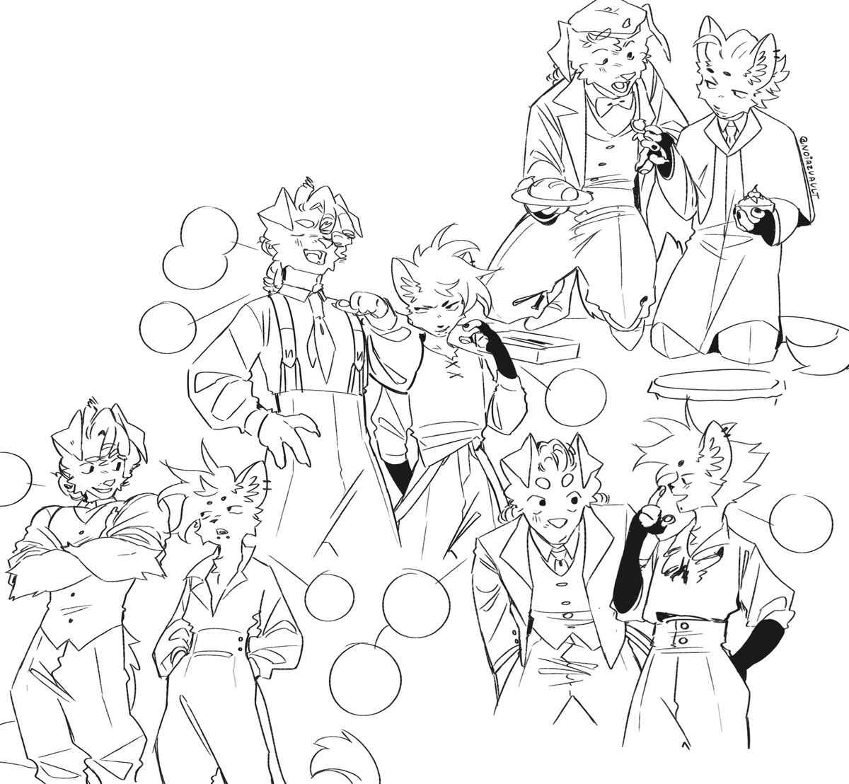 Some time accurate Sol and Midnight fits