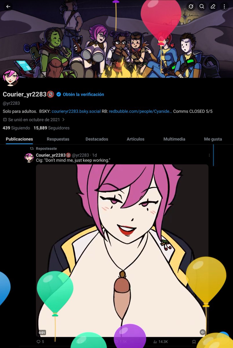 Courier_yr2283🔞 tweet media