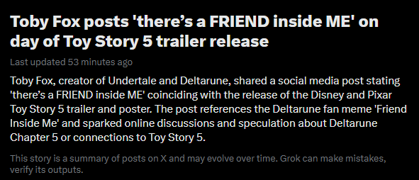 its true he posted this