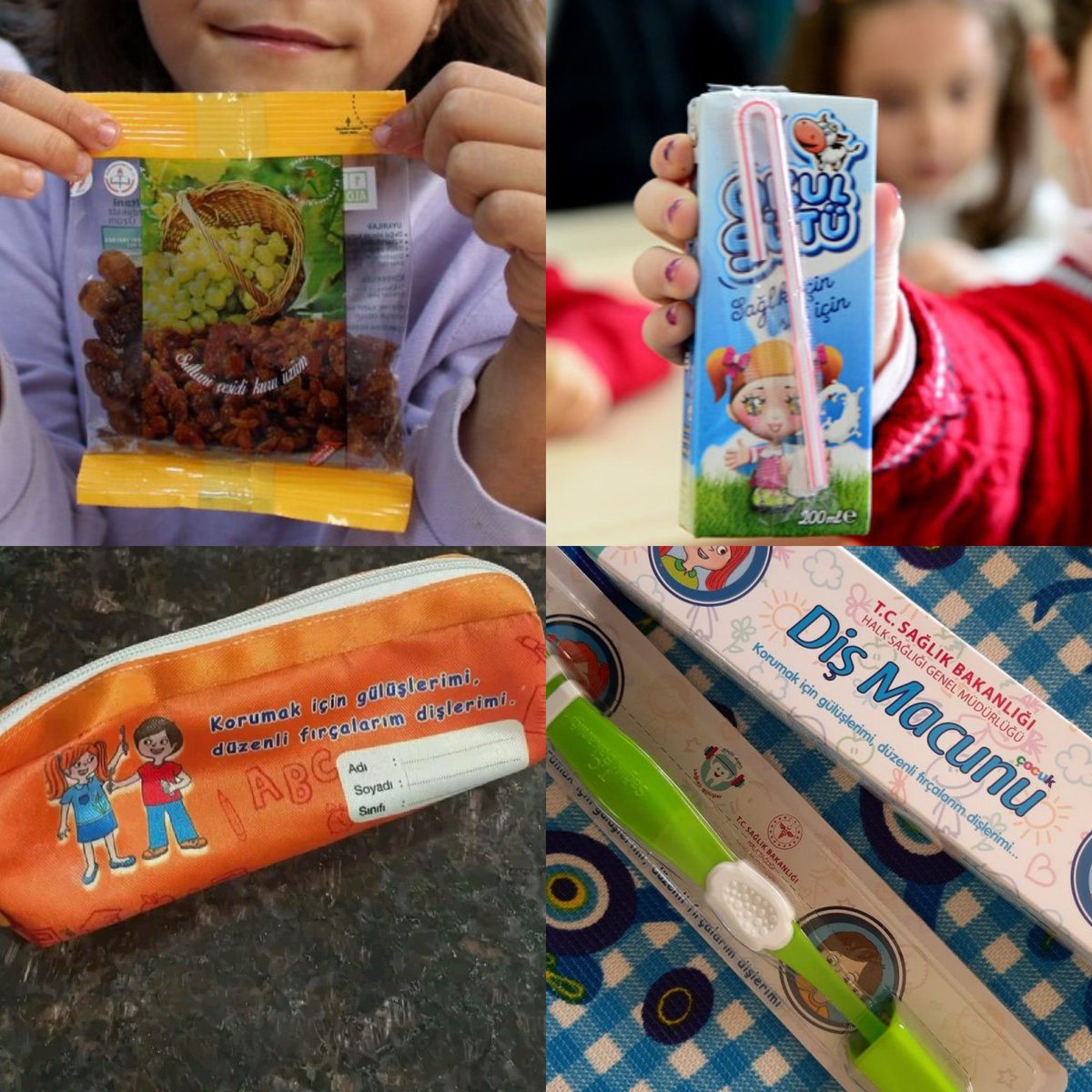 ilkokulda hayat bilgisi işlerken aniden kapı çaldı ve: