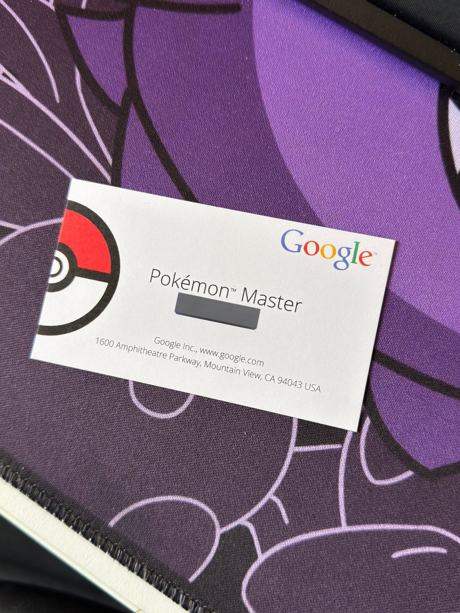 Does anybody else remember when Pokemon teamed up with Google for the “Pokemon Master” Job activation