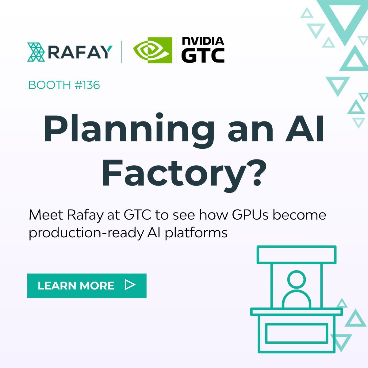 Power your region’s AI Factory — sovereign by design.
Join Rafay at NVIDIA GTC. buff.ly/z1dBOUz