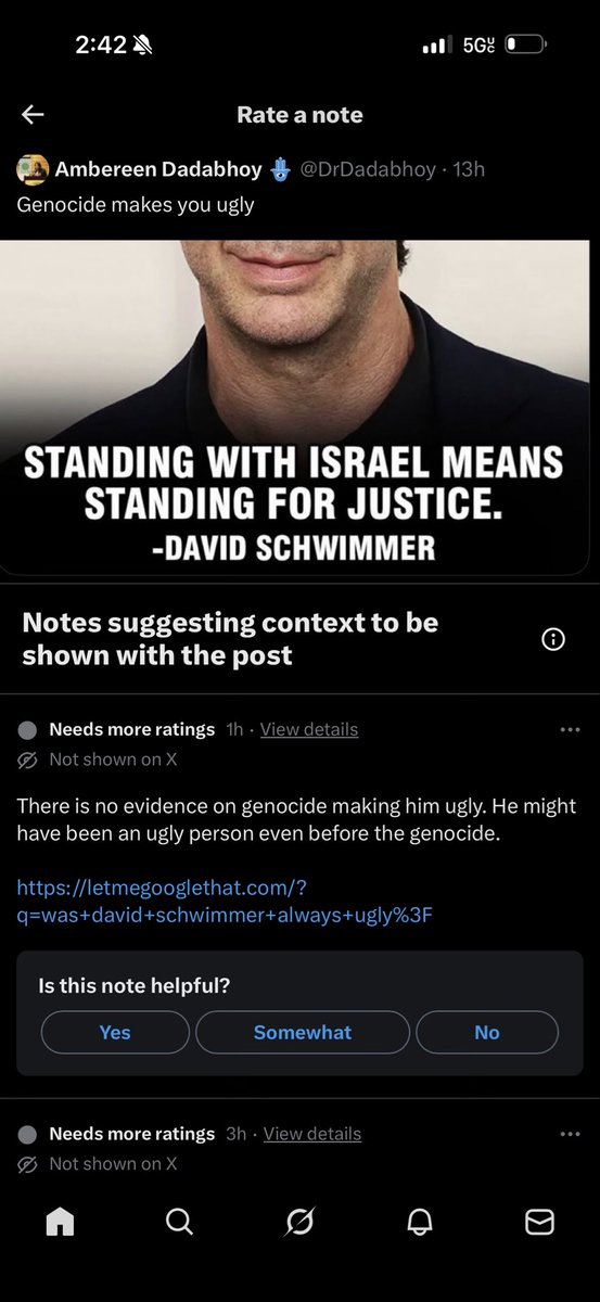 <a href="/DrDadabhoy/">Ambereen Dadabhoy 🪬</a> Community notes going Michael