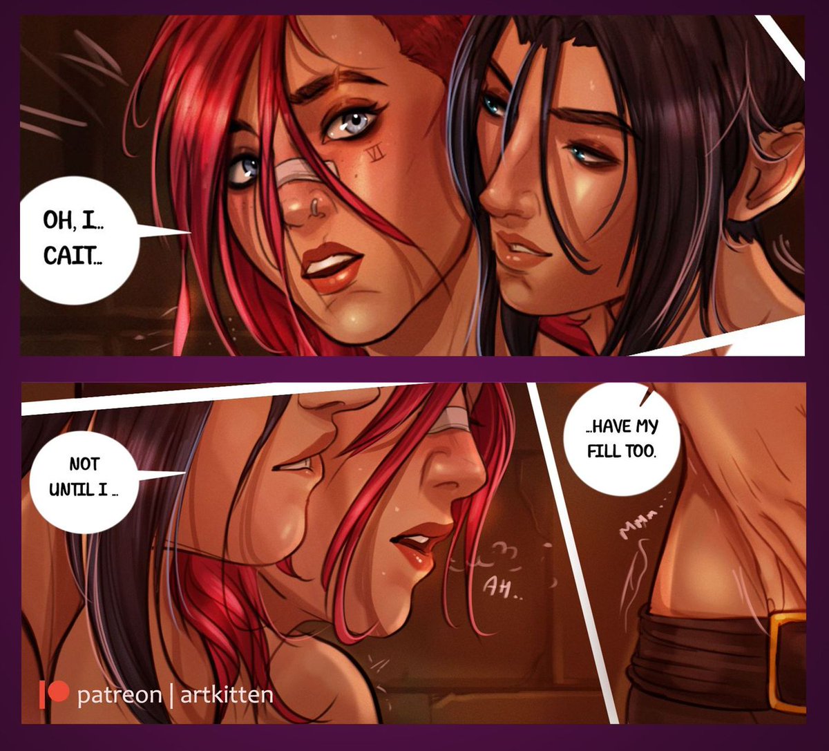 New page up, Cait's up to no good- 😈
#caitvi