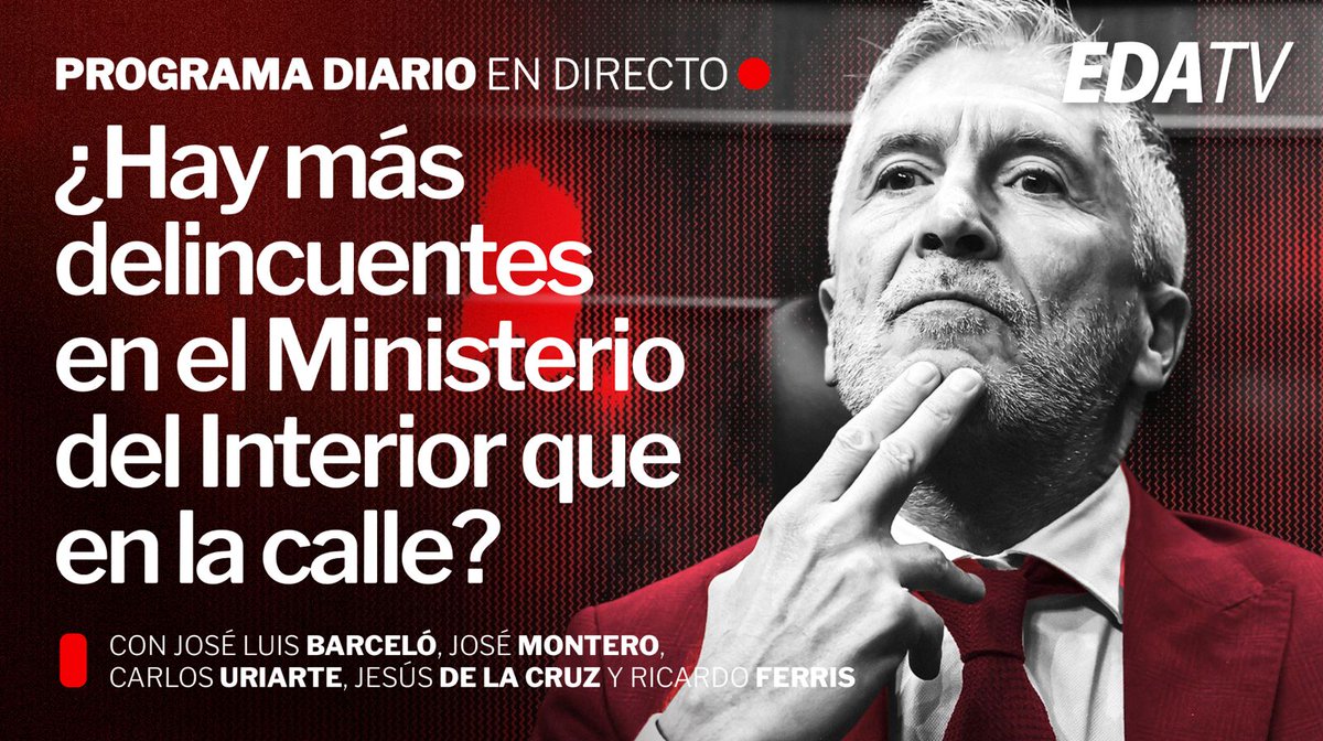 _josebarcelo's tweet photo. #EstadodeAlarma #España #Actualidad
¿Hay más delincuentes en el Ministerio del Interior que en la calle?
https://t.co/Do4CEysjti https://t.co/ViUl2p2dIH