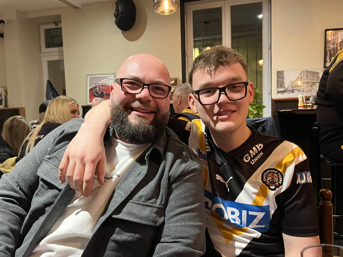 johnmonks13's tweet photo. @CTRLFC Father and son have made the trip over 🐯 https://t.co/dOLlwUhiso