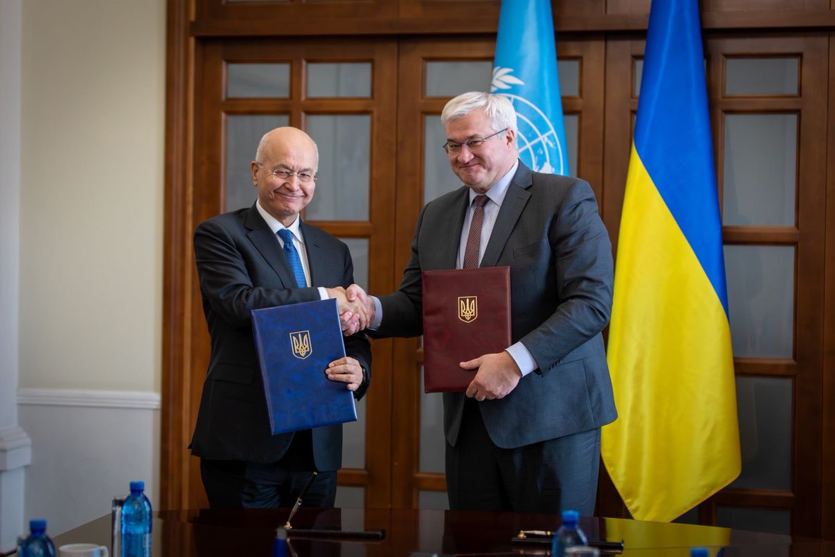 Barham Salih tweet media