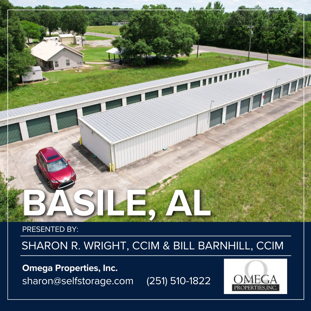 ArgusStorage's tweet photo. 🚨 NEW LISTING
📍 Basile, LA
💲 145,000

📰 Basile Storage, located in Basile, LA, is approximately .28 acres with two buildings having 4,650 net rentable square feet with 49 drive-up units, ranging in unit sizes from 50 SF to 250 SF.

🔗 https://t.co/x7nci8WmbX https://t.co/qtVdjAU9YC