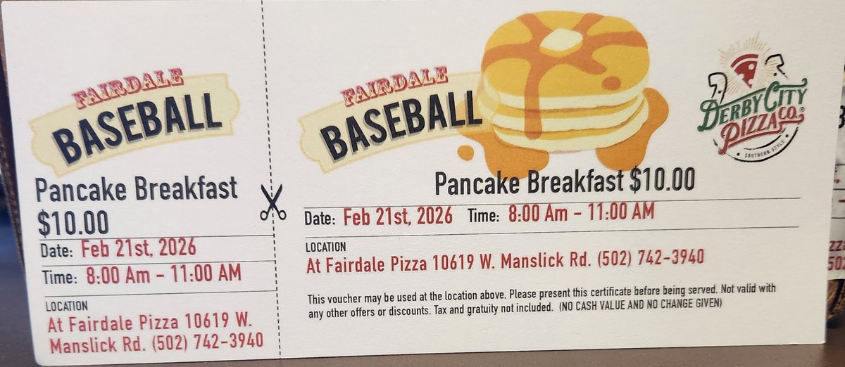 FAIRDALE BASEBALL tweet media