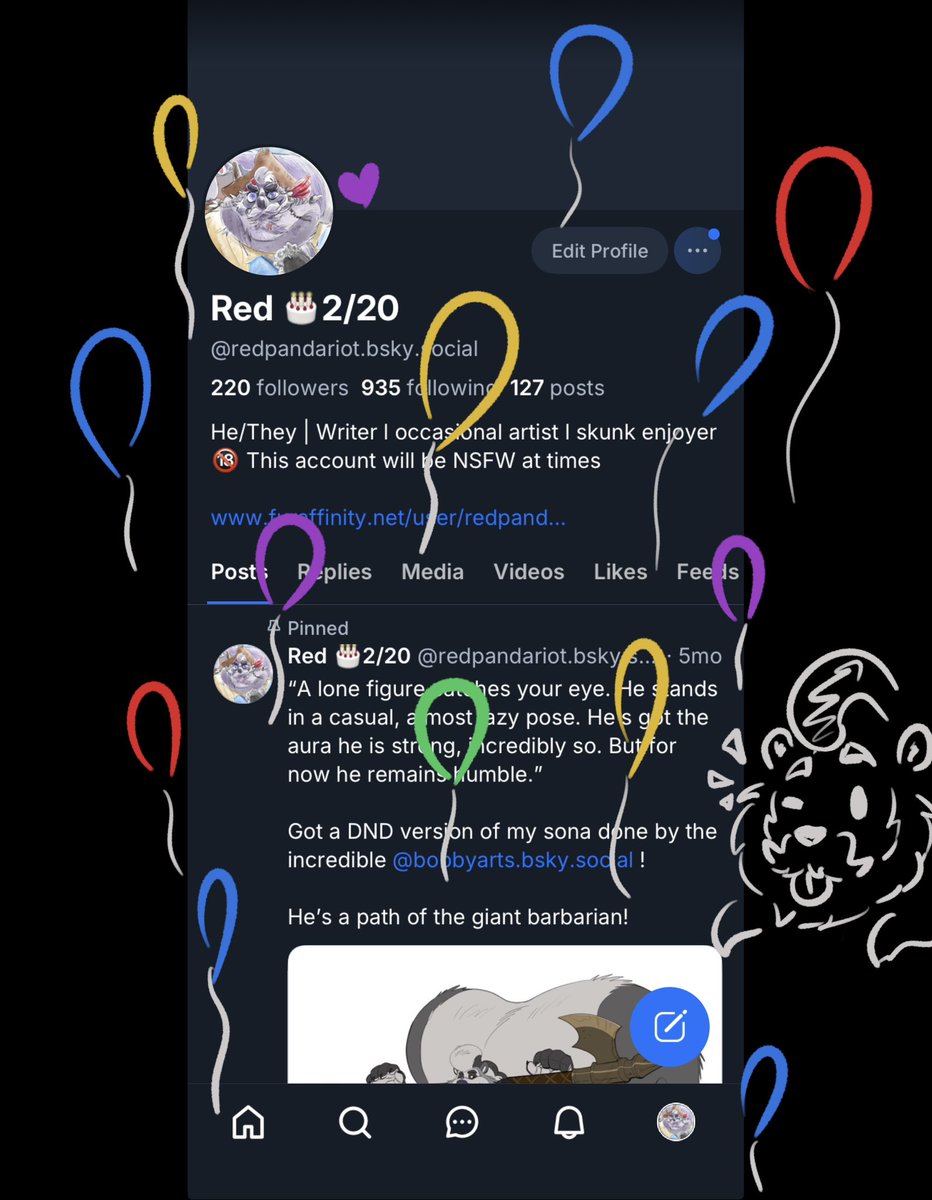 PandaRedRiot's tweet photo. It’s my birthday!!!

I’ve been informed I am chopped and also unc

Been a year of many ups and downs but I’m so happy to begin a new one!!! https://t.co/a8ZSFfUl2V