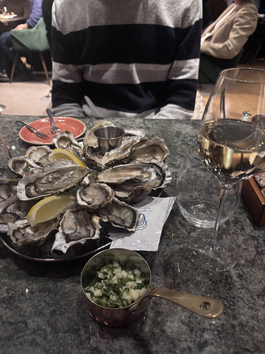Oysters...
Again