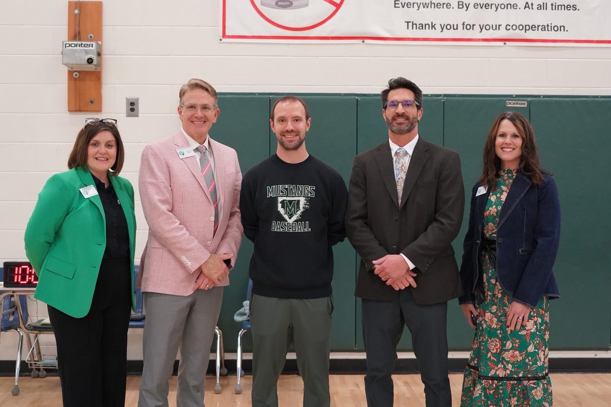 ReevesTravis's tweet photo. #SCSCelebrates | Please join Surry County Schools in congratulating the March Teacher of the Month, sponsored by Accurate Insurance Solutions Inc., Mr. Caleb Whitaker! Mr. Whitaker is a PE Teacher at @MMSMustangs14 Meadowview Magnet Middle School!

Congratulations, Mr. Whitaker! https://t.co/8xoPJCSHoS