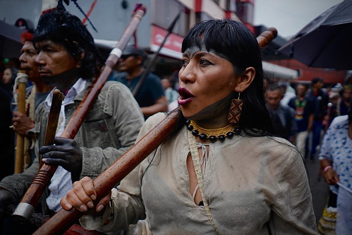 Esta ley pone en riesgo territorios ancestrales y nuestras fuentes de agua al flexibilizar los controles ambientales y burocráticos a favor de grandes proyectos extractivos.
 #EcuadorYaDecidió #ArchivaLeyMinera