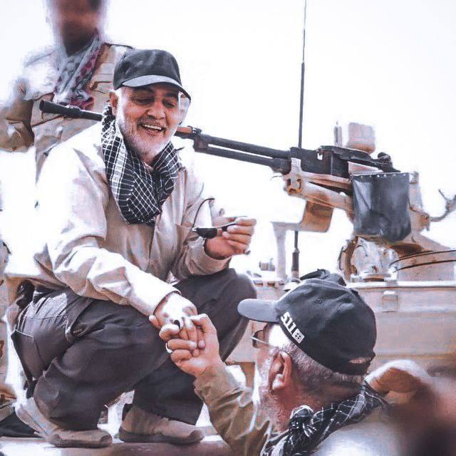 العراقيون لن ينسوا أفضال الشّهيد سليماني ووقوفه مع العراق في وقتٍ تخلّى عنّا فيه كلّ العالم..