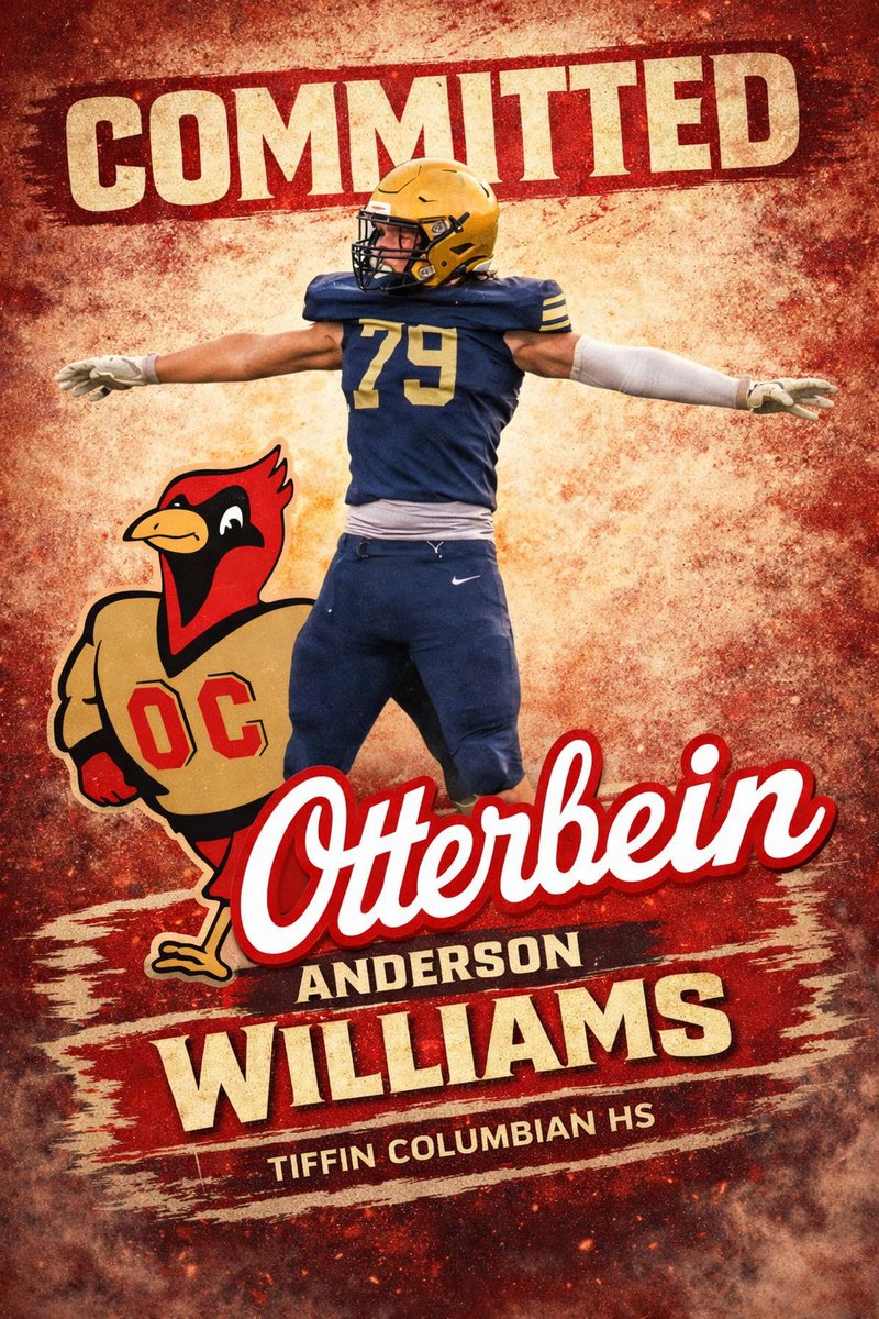 Incredibly blessed and grateful to announce my commitment to Otterbein University! All glory to God on getting to this position, and big thanks to those who supported me!
<a href="/CoachRyanOttney/">Ryan Ottney</a> <a href="/MrCole_TC/">MrCole_TC</a> <a href="/CoachGrant74/">Ian Grant</a> <a href="/CoachMarquis/">Dave Marquis</a> <a href="/CoachBBuckler/">Bobby Buckler</a>