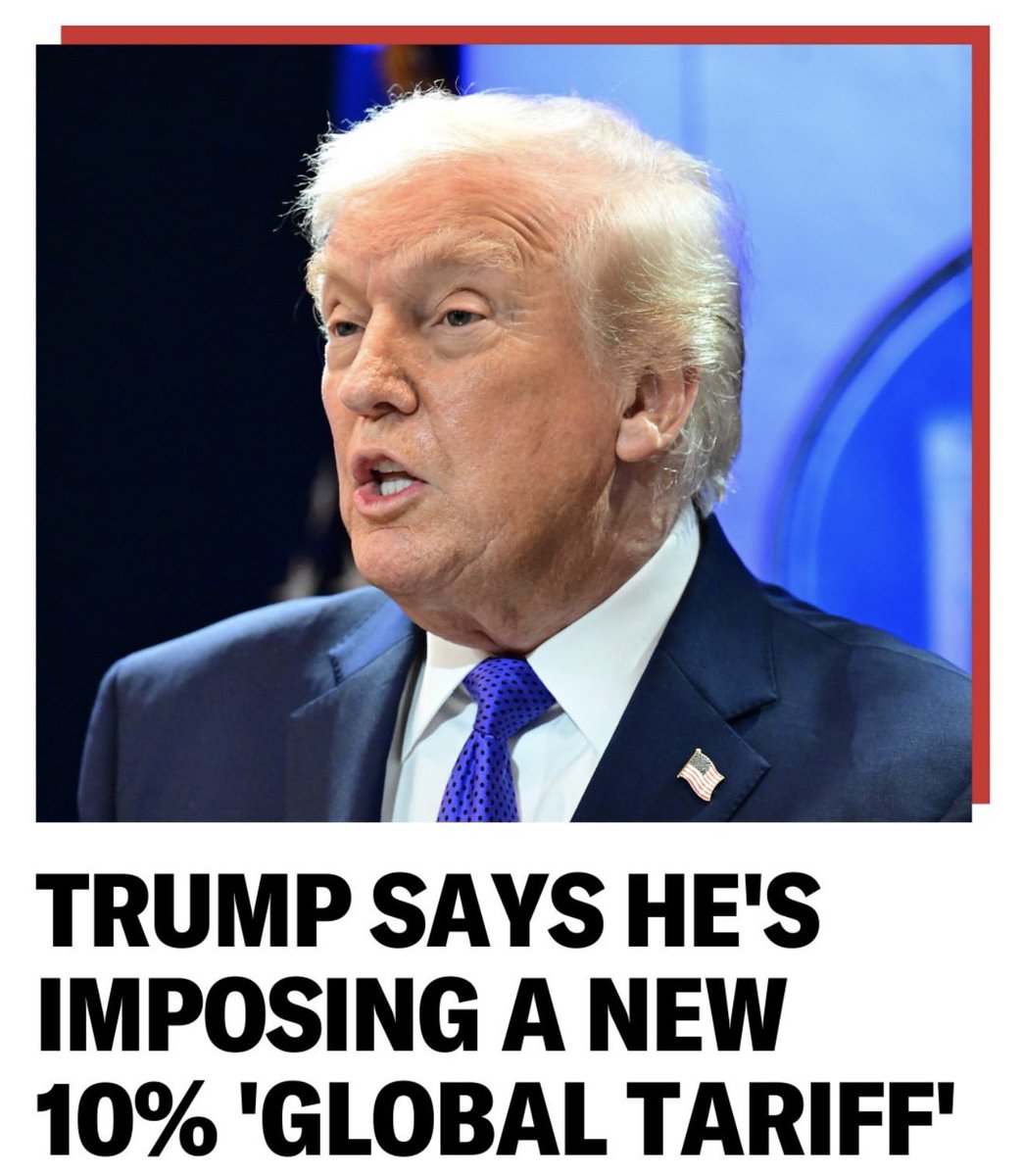 🔴 واقعاً ترامپ پدیده‌ای عجیب و غیرقابل‌پیش‌بینی است و برای همین رفتارهای آمریکا ترامپ را نباید با آمریکا گذشته مقایسه کرد.

امروز ترامپ در واکنش به حکم دیوان عالی آمریکا در لغو قوانین جنگ تجاری ترامپ، ده درصد تعرفه جدید بر روی همه کشورهای جهان برای صادرات به آمریکا اعمال کرد!