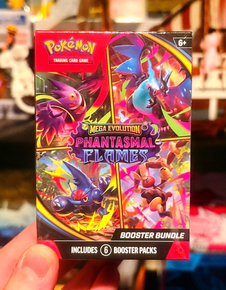 🌟POKÉMON TCG GIVEAWAY🌟

🍀Win a Phantasmal Flames Booster Bundle

-How to enter-
💓 Like &amp; Repost
👤 Follow <a href="/parkyspokestop/">Parkys PokéStop</a> &amp; <a href="/UniteVids/">MAGIKARP🦈💦</a>
💬 Bonus entry, Tag a friend!

 📣 Winner will be announced on February 24!
