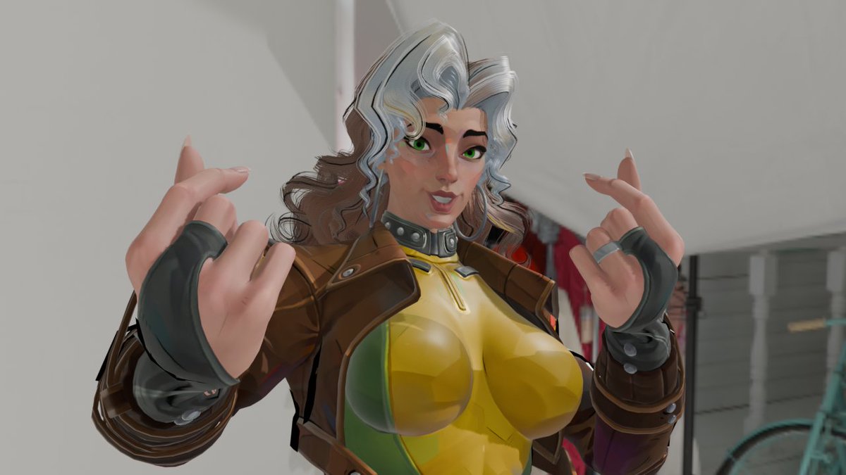 Haven't posted a picture render for a while but here's Rogue being cute.
#Rogue #MarvelRivals #Marvel_Rivals